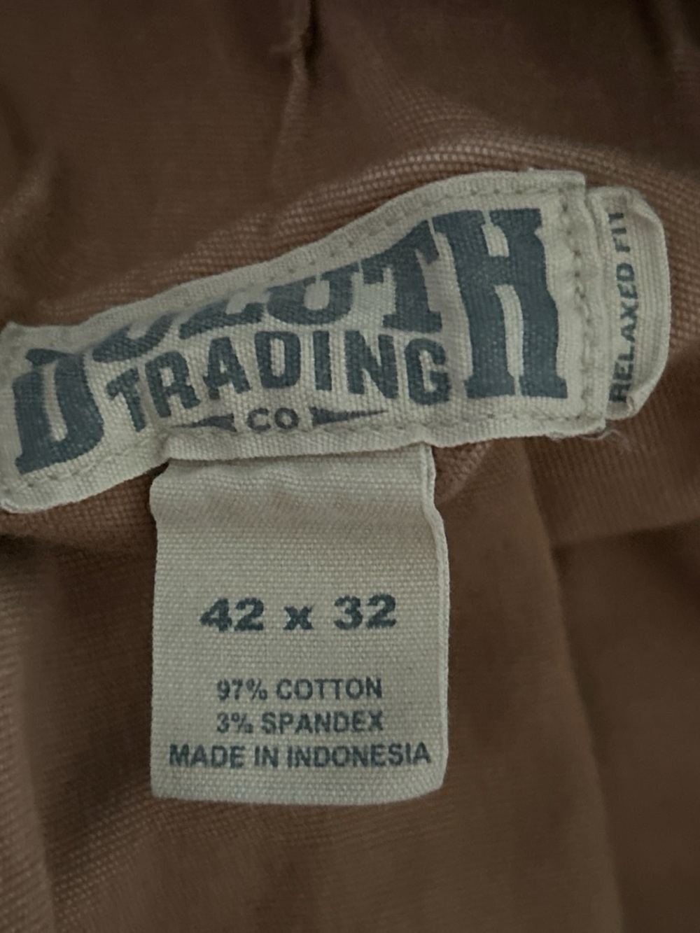 Duluth Trading Co Men's Cargo Pants in Dusty Tan - Picture 3 of 4